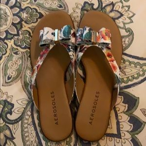 Aerosoles brand flip flops. Brand new. Never worn